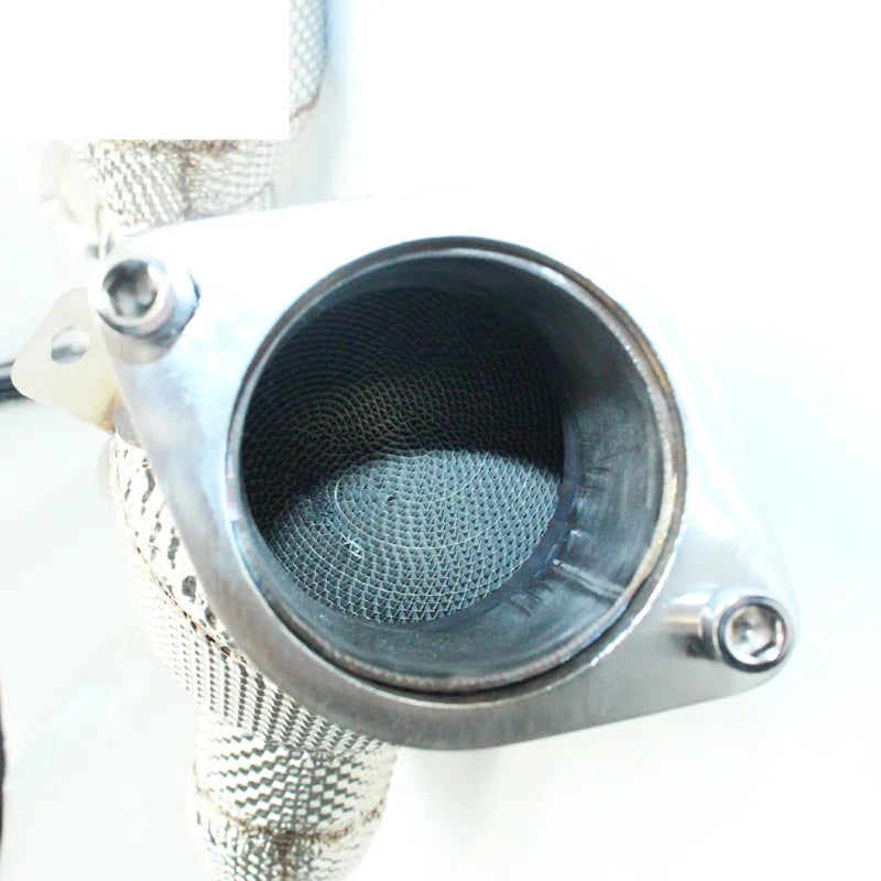 Head Section High flow Pipes Exhaust Pipes branch downpipe Exhaust Pipe with catalyst For BMW 1M coupe 3.0T N54 2011