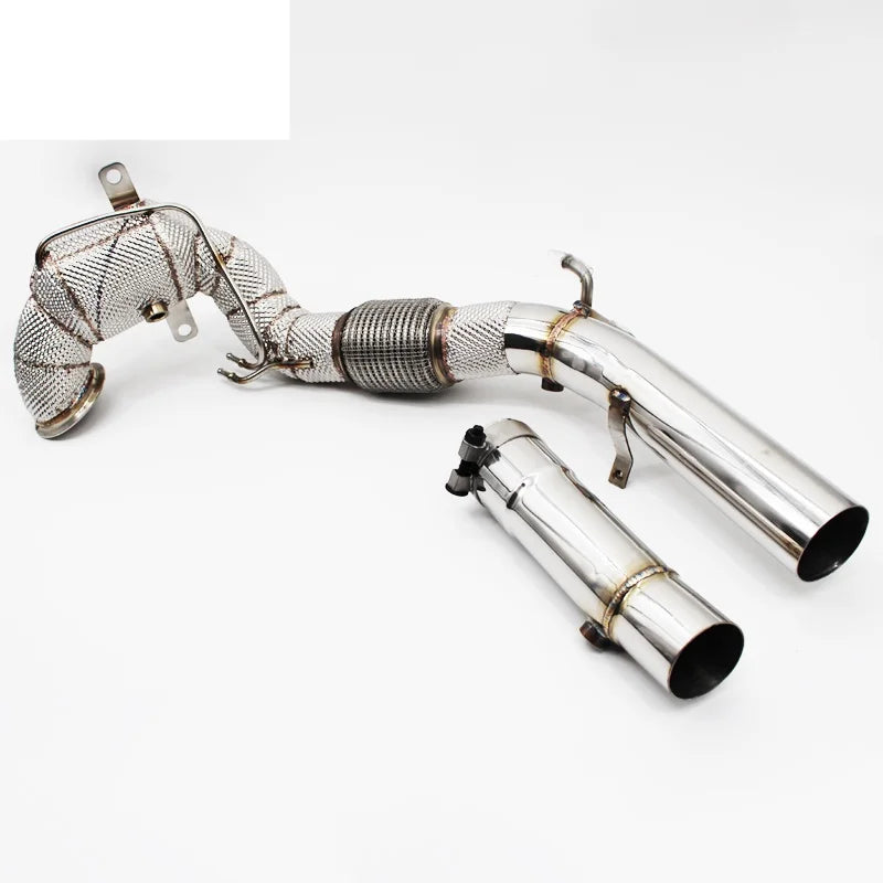 Exhaust Downpipe For AUDI S3 2.0T 2015-2022 with GPF/OPF Stainless Steel Downpipe with catalyst Car Exhaust System
