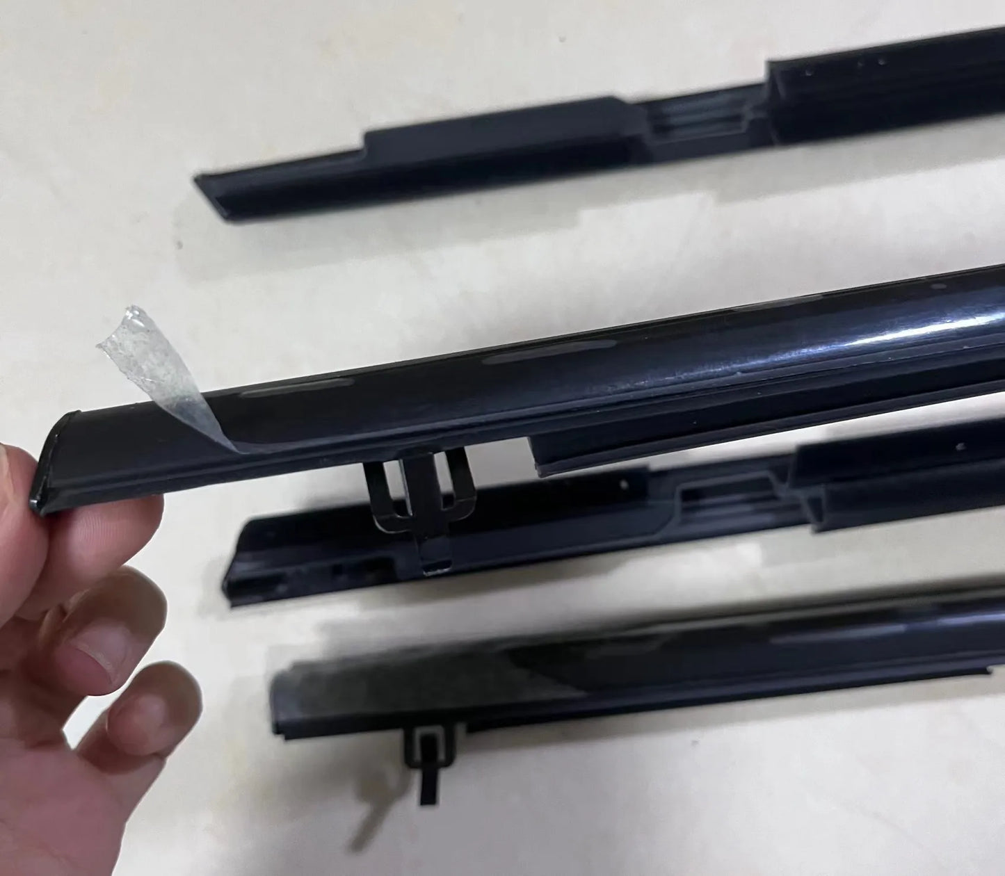 Window Weatherstrip Outer Glass Sealing Rubber Strips Belt Trim for Toyota RAV4 2006-2012 (US Version) (Check Size before buy)